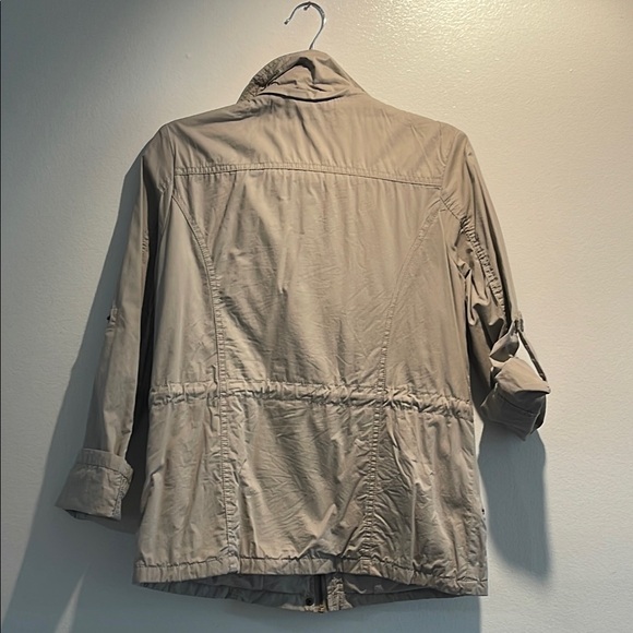 Beige Utility Jacket by Royalty For Me Size Small - Picture 6 of 6